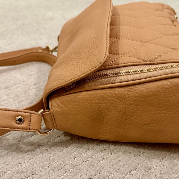 Vera Bradley Tan Quilted Crossbody Bag - Picture 3 of 11
